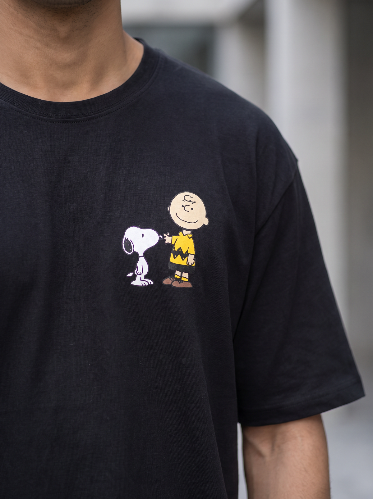 Black: Better Together Oversized T-shirt