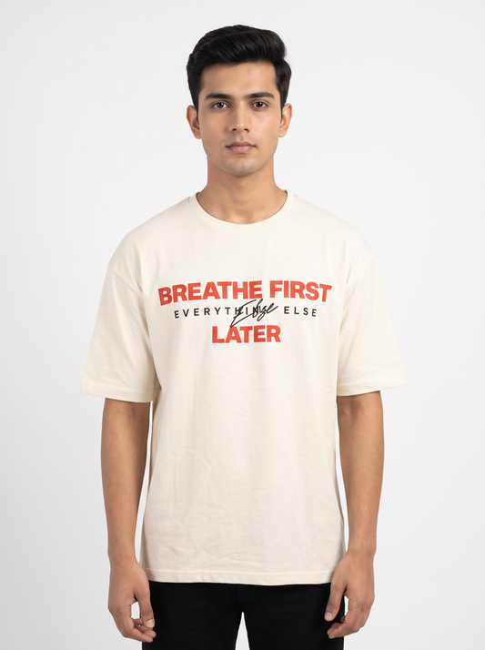 Off-White: Priorities Oversized T-shirt