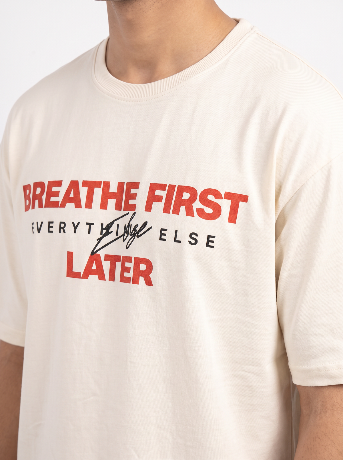 Off-White: Priorities Oversized T-shirt