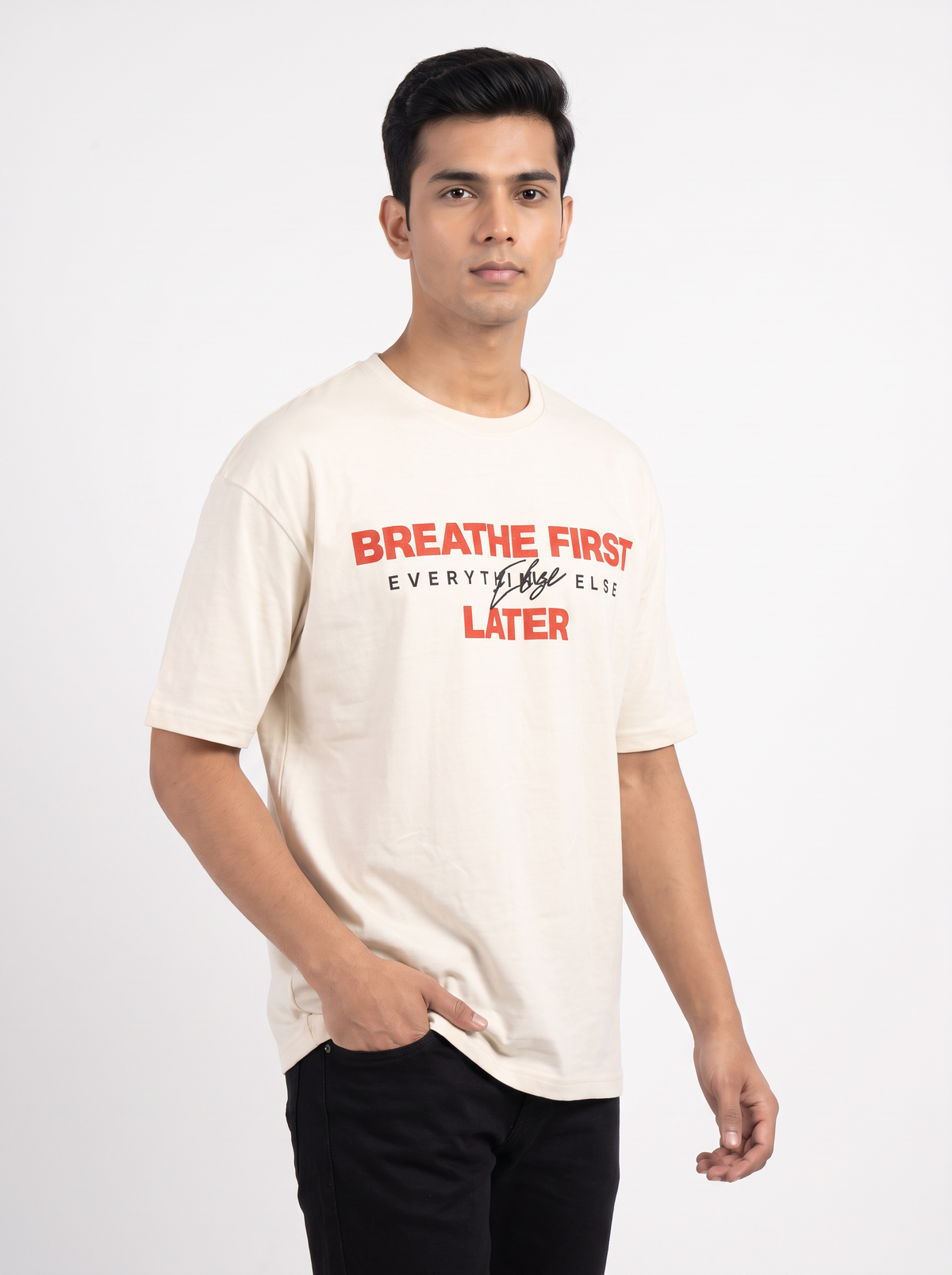 Off-White: Priorities Oversized T-shirt